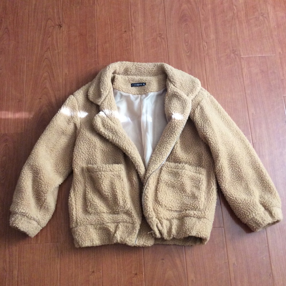 Zaful - teddy coat with pockets